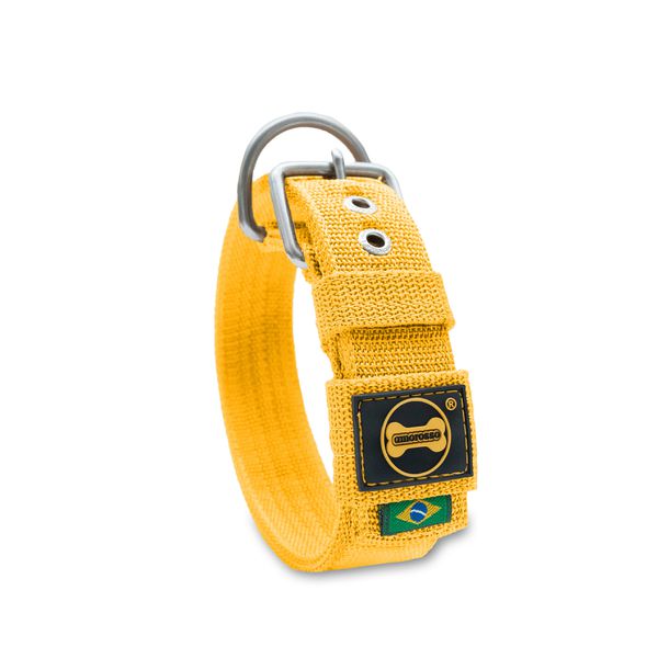  Coleira Para Cachorro Fit (amarelo)