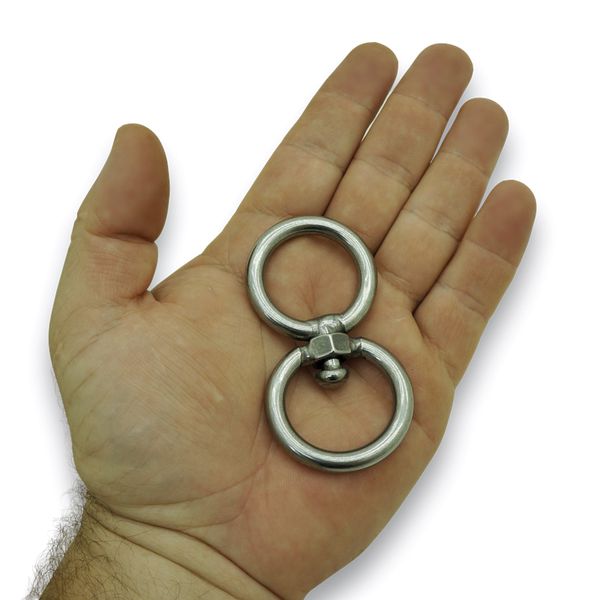Distorcedor Argola Dupla Inox