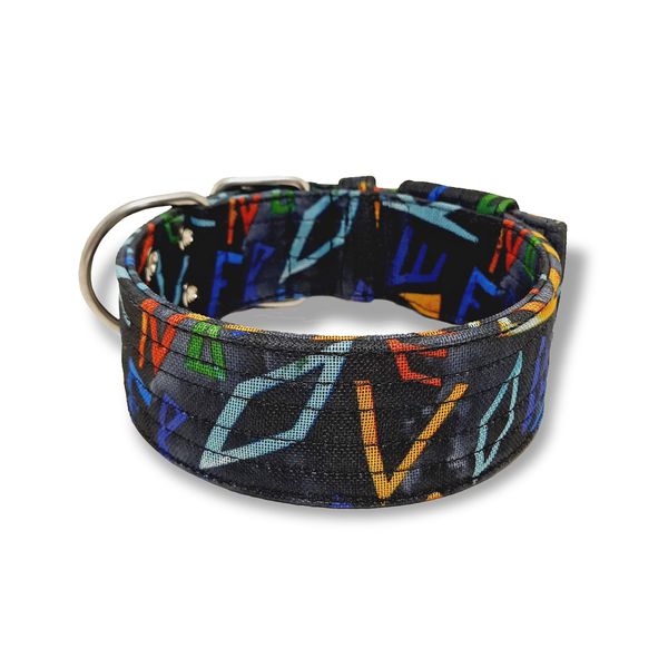Coleira Amorosso® Camuflado Blue Forms + Guia 