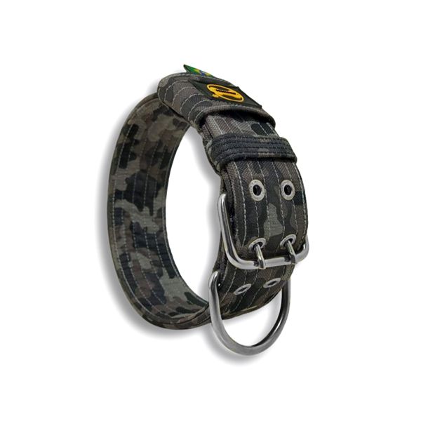 Coleira Amorosso® Camuflado Total Cinza