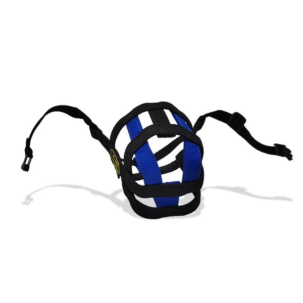 Focinheira Amorosso Preto e Azul