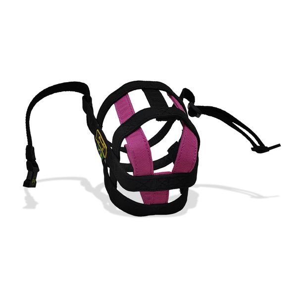 Focinheira Amorosso Preto e Pink