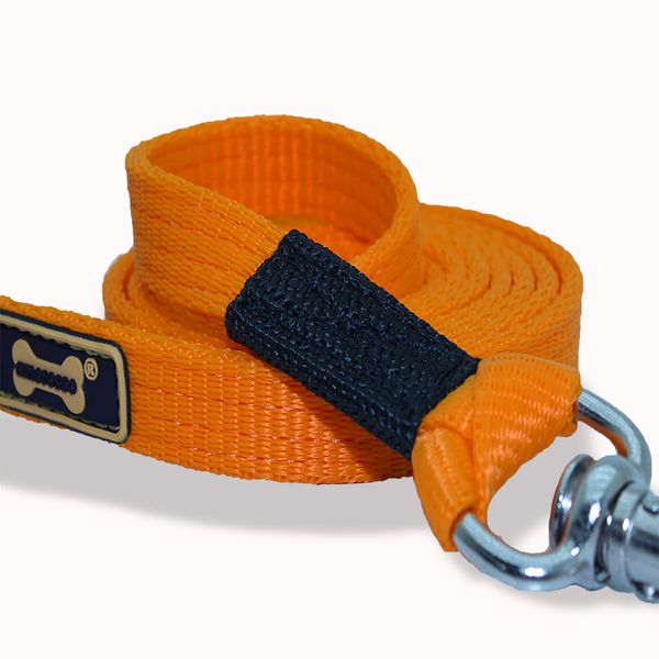 Guia Longa Amorosso® (Laranja e Preto) 1,80m 