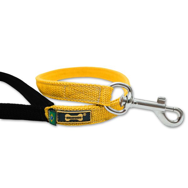 GUIA DE PASSEIO AMOROSSO Amarelo e Preto