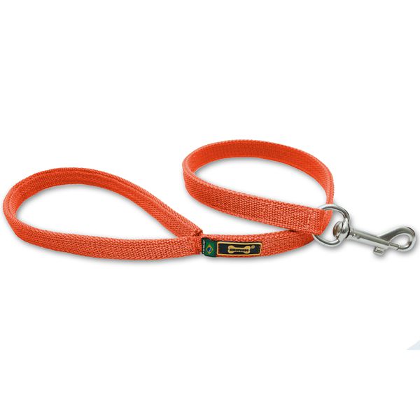Coleira Para Cachorro Fit + Guia / Laranja