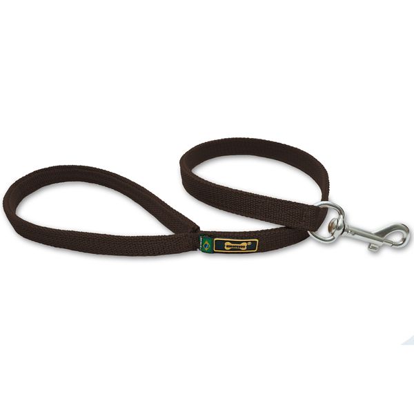 Coleira Para Cachorro Fit + Guia / Marrom