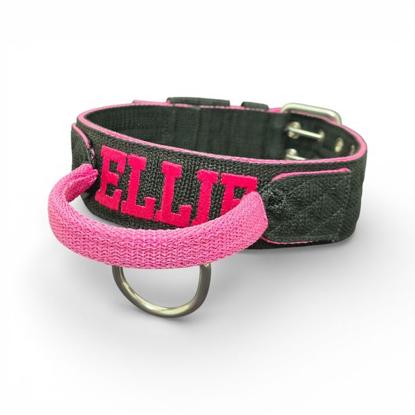 LQ Poderosso M nome Ellie preto e rosa