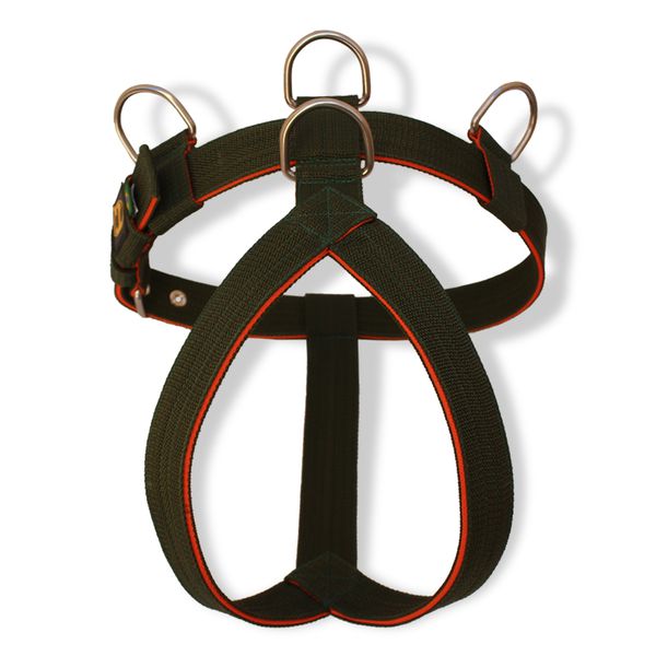 Peitoral Amorosso® Tradicional (Verde Militar e Laranja) 