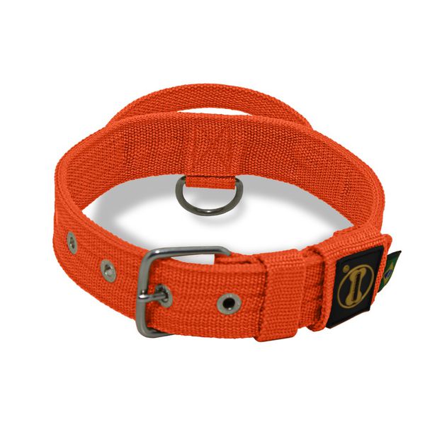 Coleira Para Cachorro Poderosso FIT (Laranja)