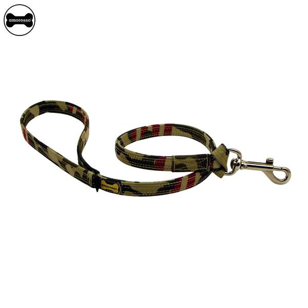 Guia Curta Amorosso® Camuflado USA - 80cm