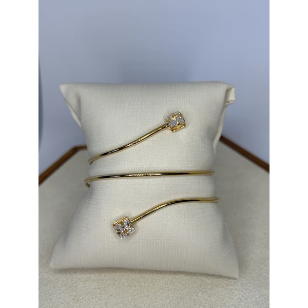 Bracelete Mola Ponto de Luz Ouro 