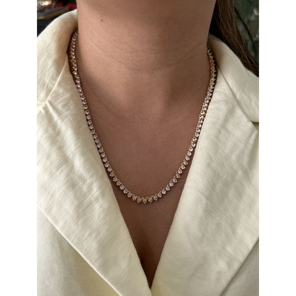 Riviera 3 Pontas banho em ouro 18k