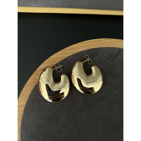 Brinco Argola Bold Banhado a Ouro