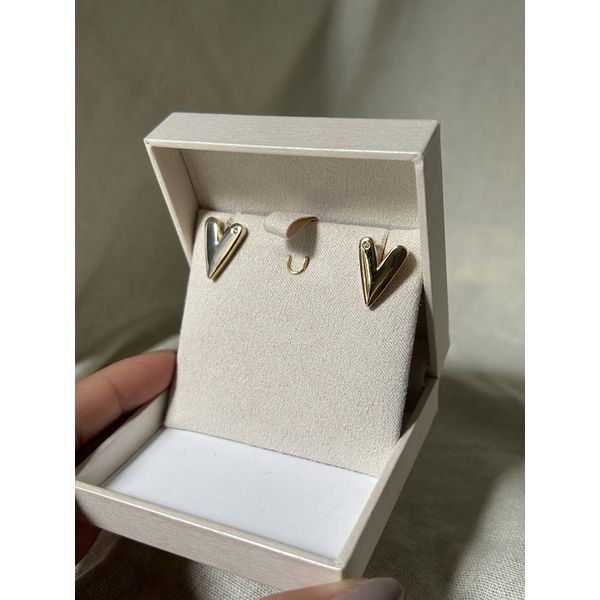 BRINCO CORAÇÃO BANHADO A OURO 