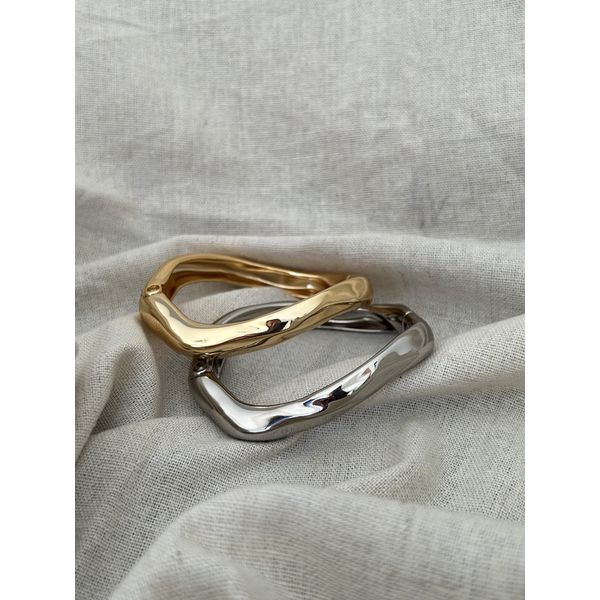 Bracelete Orgânico Ondulado 