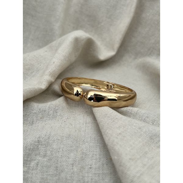 BRACELETE GOTA BANHADO A OURO