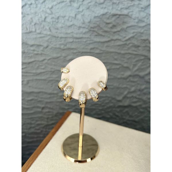 Trio Argolinhas Micro Cravejadas 