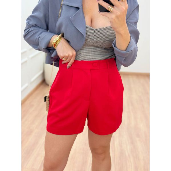 Shorts Grace Vermelho