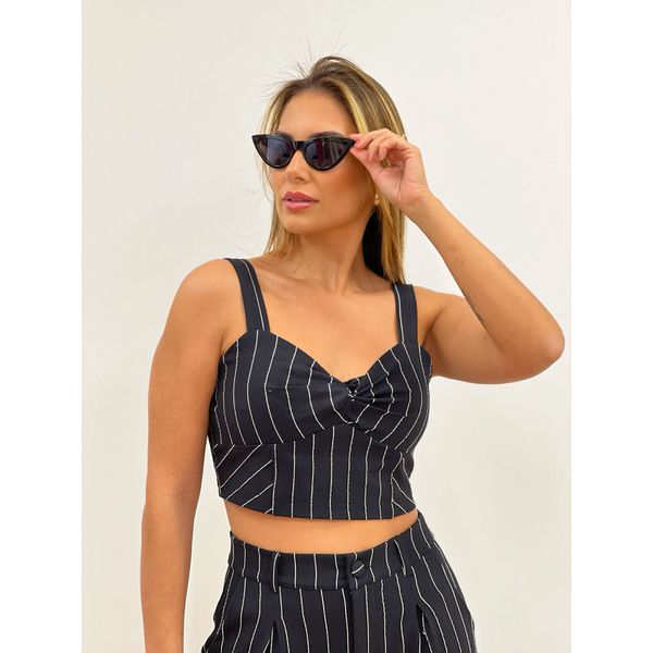 Cropped Luma Preto