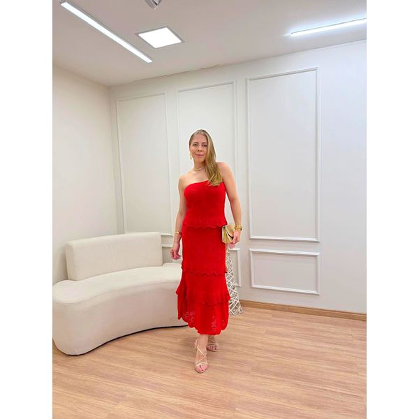 Vestido Búzios Vermelho