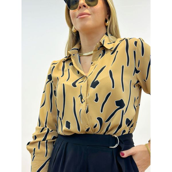 Camisa Lia Camel