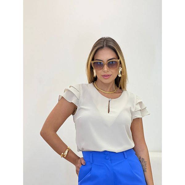 Blusa Babi Bege