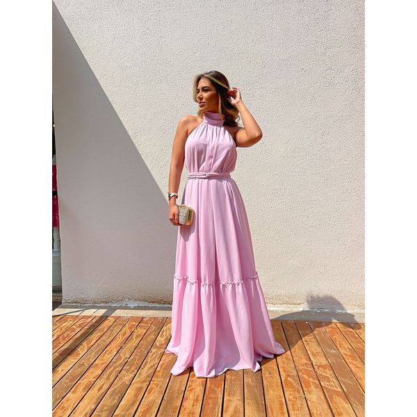 Vestido Caterine Rosa