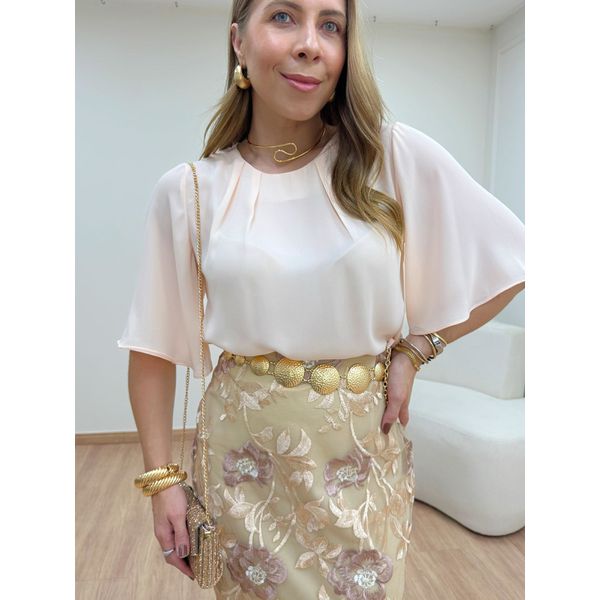 Blusa Katy Baunilha