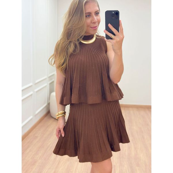 Conjunto Lisa Marrom