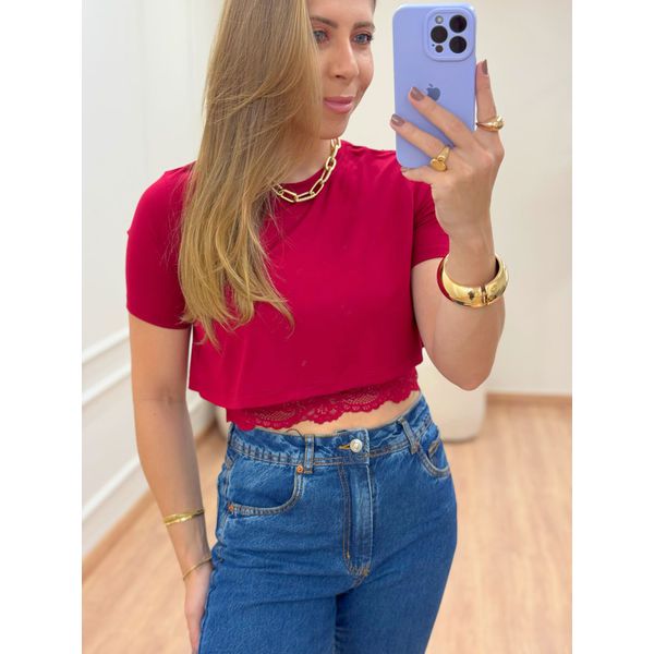 Cropped Olivia Cereja