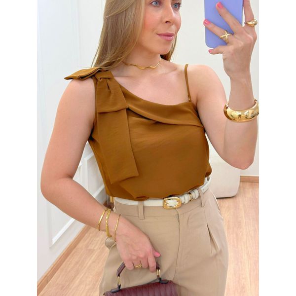 Blusa Alana Marrom