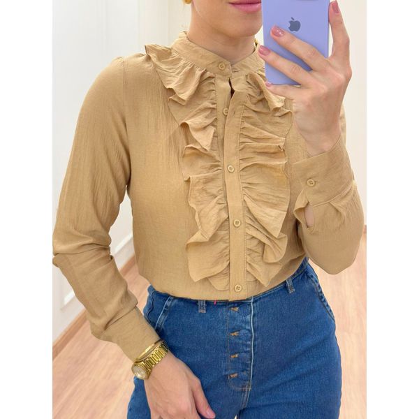 Camisa Ariana Camel