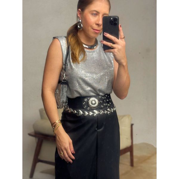 Blusa Cibele Prata