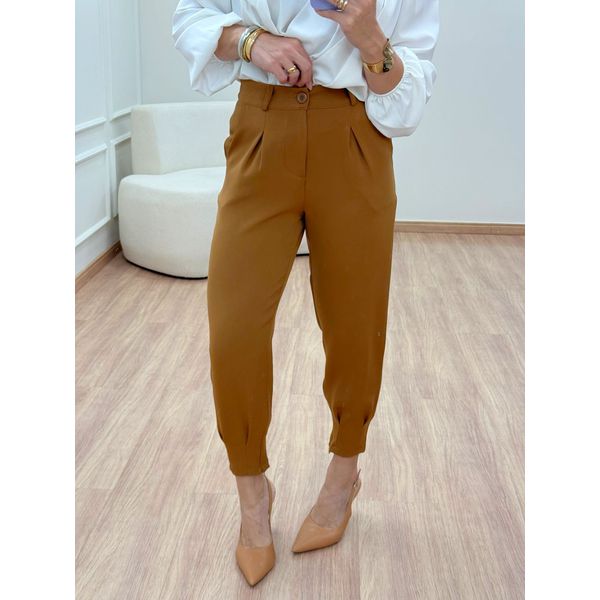 Calça Melissa Camel