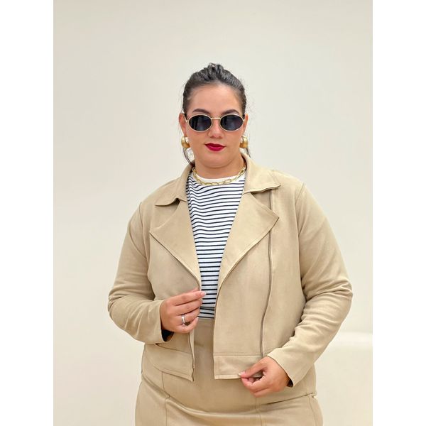 Jaqueta Francine Bege