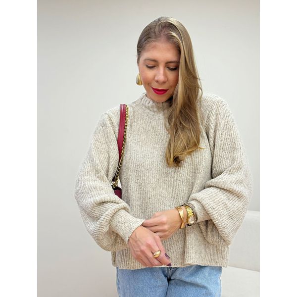 Blusa Penélope Areia
