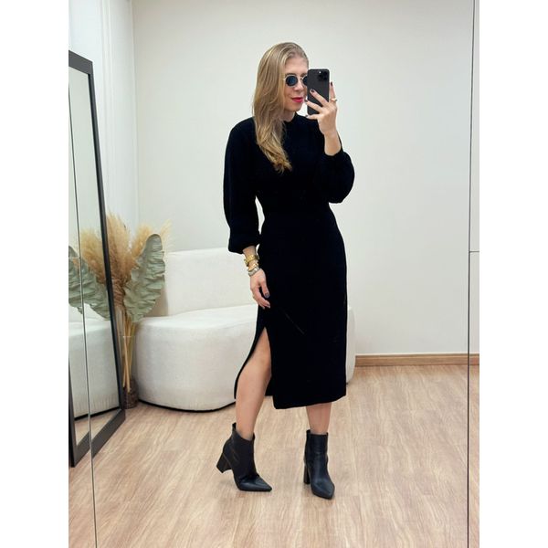Vestido Penélope Preto