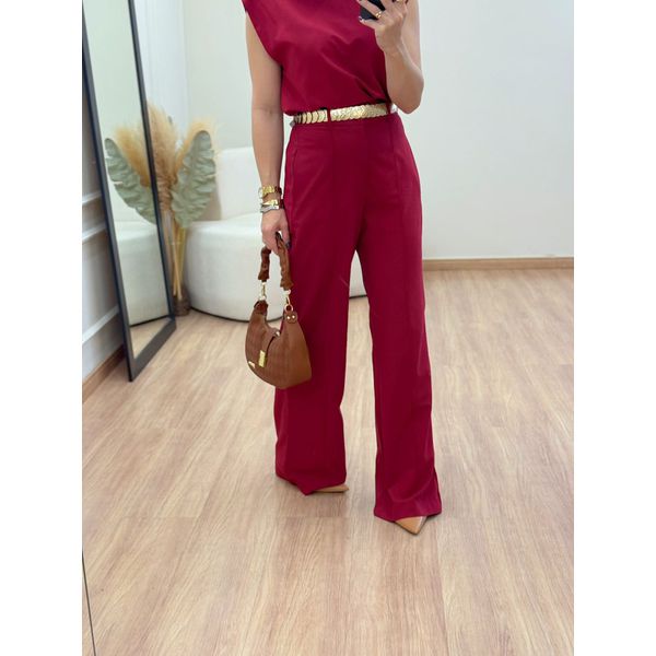 Calça Matilda Cereja