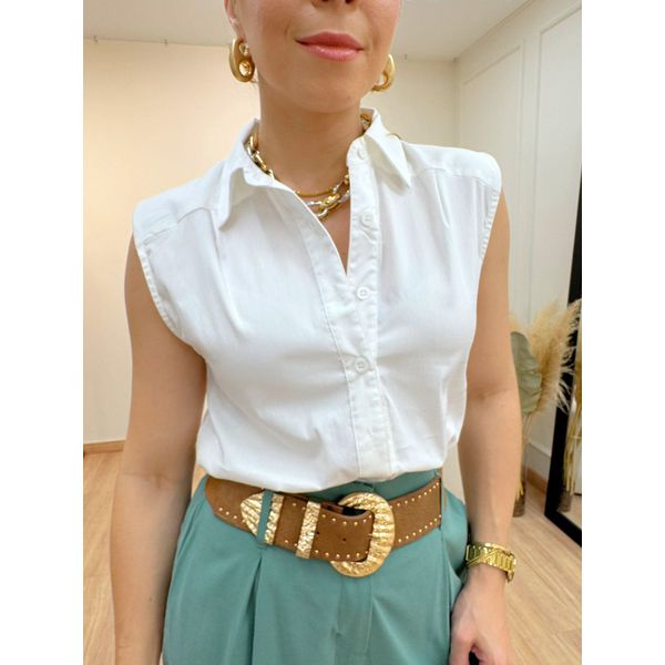 Camisa Nanda Off White