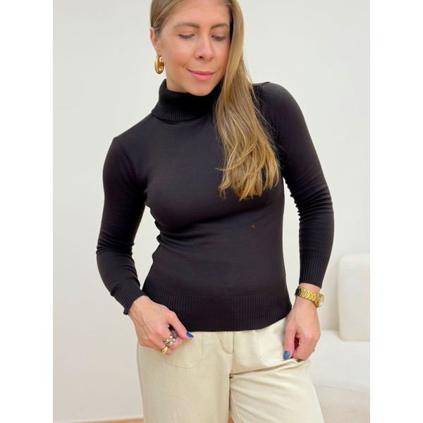 Cacharrel Tricot Marrom