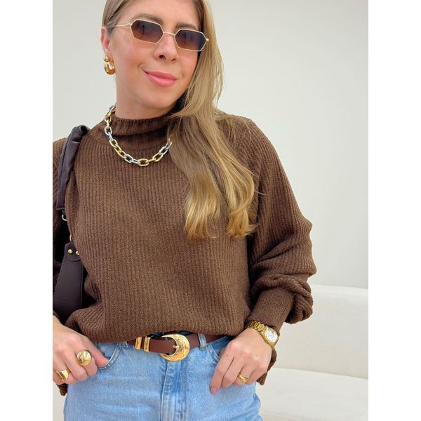 Blusa Penélope Marrom