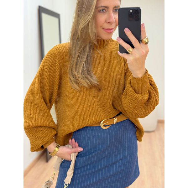Blusa Penélope Caramelo
