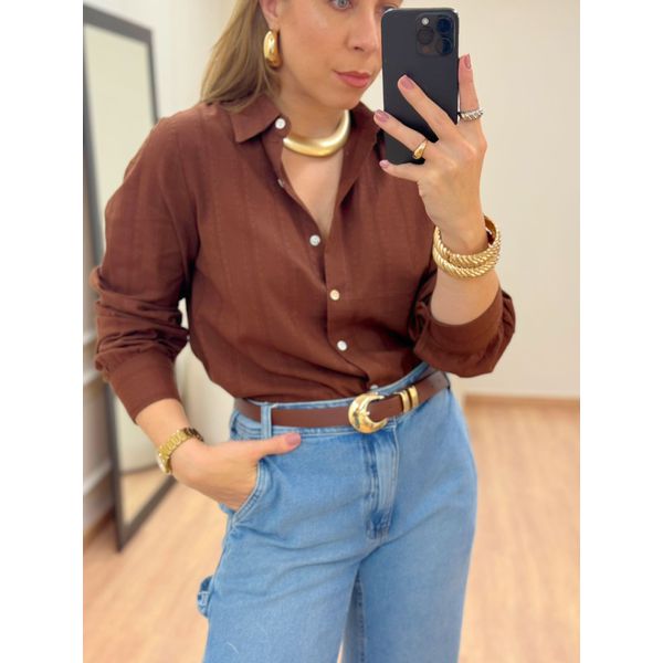 Camisa Francis Marrom