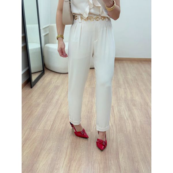 Calça Anelise Baunilha