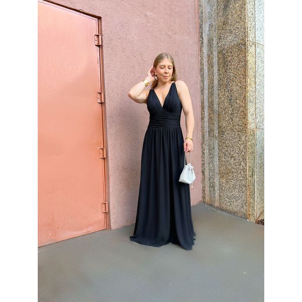 Vestido Atena Preto