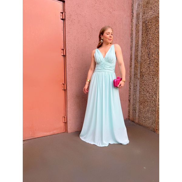 Vestido Atena Azul