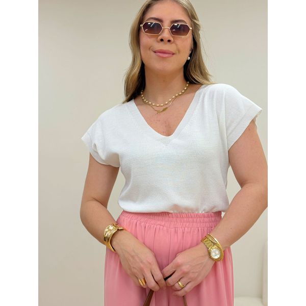 Blusa Poliana - Off White