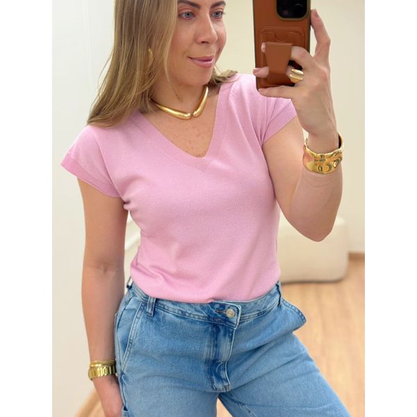 Blusa Poliana - Rosa