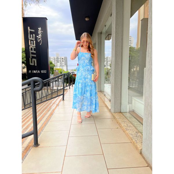 Vestido Nara Azul