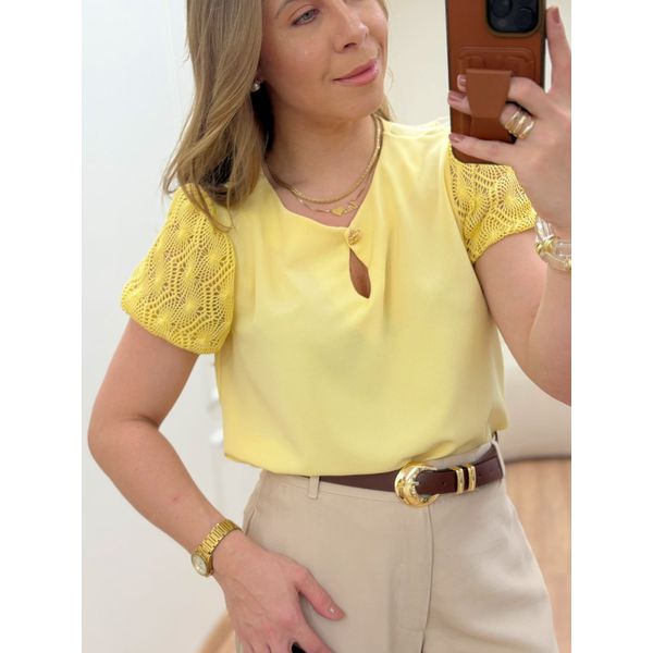 Blusa Adele Amarela